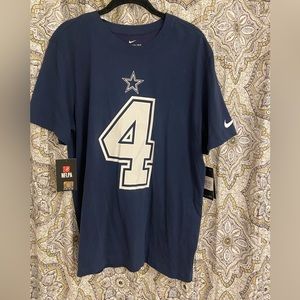 The Nike Tee Dallas Cowboys (Prescott) Mens T-Shirt (L) (Brand New)